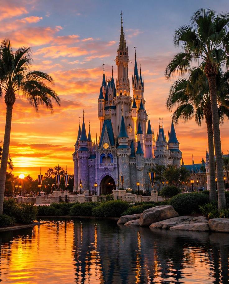 Orlando skyline and landmarks